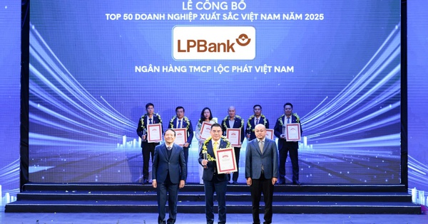 LPBank ghi dấu ấn trong 50 doanh nghiệp xuất sắc Việt Nam 2025
