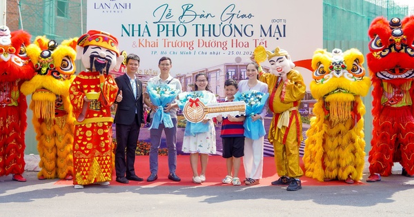 Lan Anh Avenue chính thức bàn giao nhà & khai trương đường hoa Tết