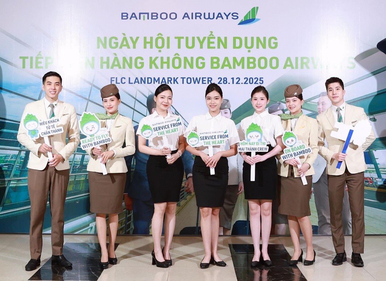 Bamboo Airways trở lại đường đua: Tuyển 1.000 tiếp viên, dọn đường cho tham vọng 30 tàu bay - Ảnh 1