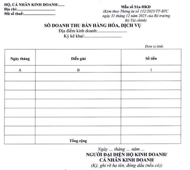 Hướng dẫn kế toán áp dụng cho hộ kinh doanh, cá nhân kinh doanh - Ảnh 2