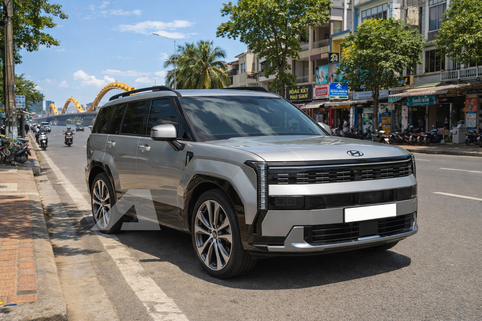 Đây có thể là Hyundai Santa Fe 2027: Phần đuôi gây tranh cãi được sửa lại, dễ có bản hybrid cắm sạc chạy 'full' 900km - Ảnh 4