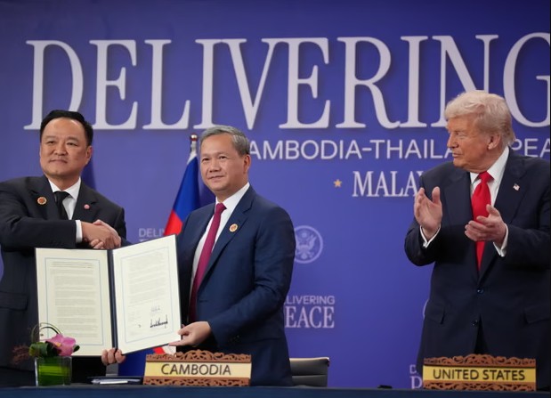 Biên giới Campuchia - Thái Lan 'hạ nhiệt': Mỹ lập tức có động thái - Ảnh 1