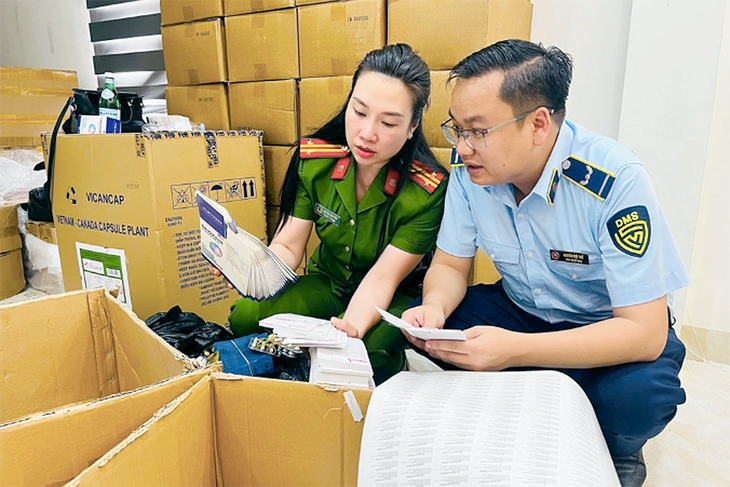 Bóc trần loạt vụ mỹ phẩm, sữa, thực phẩm chức năng giả - Ảnh 7