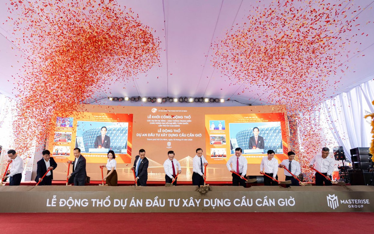 Chính thức động thổ hai dự án trọng điểm: Cầu Phú Mỹ 2 và Cầu Cần Giờ - Ảnh 1