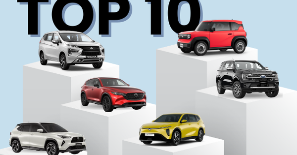 Top 10 ô tô bán chạy nhất năm 2025: VinFast thống trị tuyệt đối, chỉ duy nhất một mẫu sedan lọt top