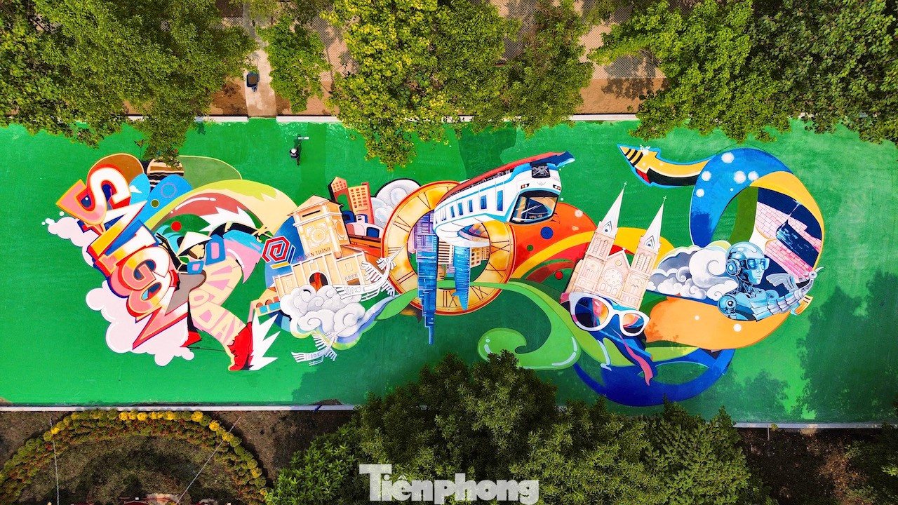 Tận thấy công viên đầu tiên được xây trên 'đất vàng' bỏ hoang ở TPHCM - Ảnh 3