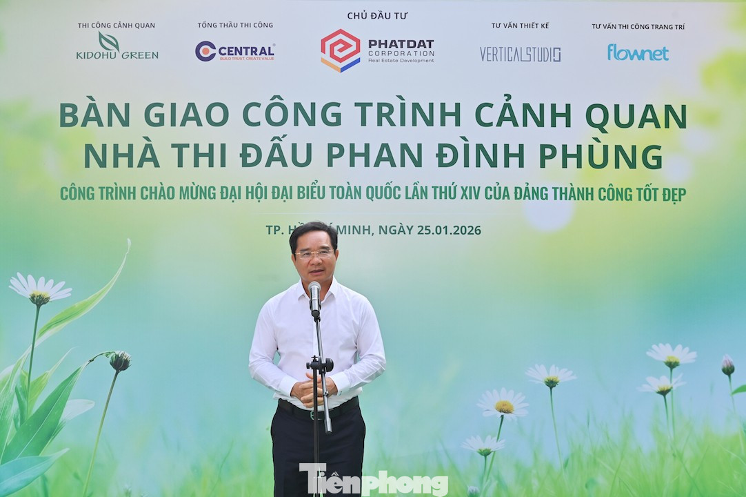 Tận thấy công viên đầu tiên được xây trên 'đất vàng' bỏ hoang ở TPHCM - Ảnh 16
