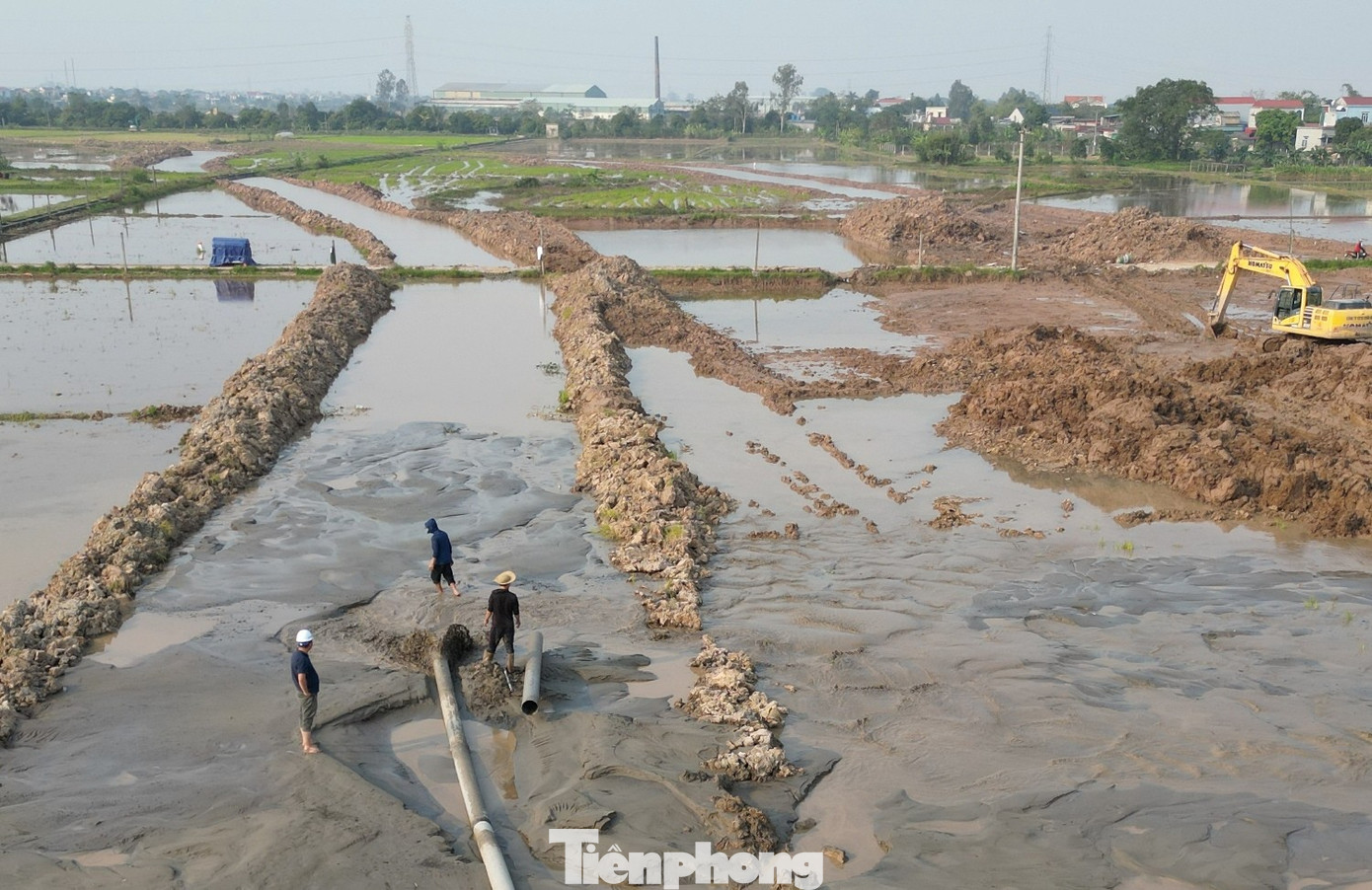 Đường nối Thái Bình - Phố Hiến đang được thi công ra sao? - Ảnh 7