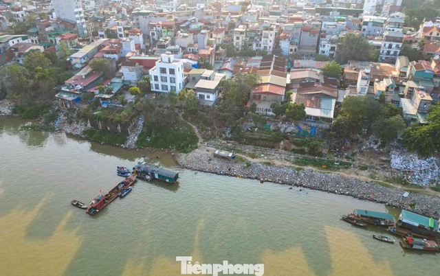 Đại công trường cầu Trần Hưng Đạo 16.000 tỷ đồng nhìn từ trên cao - Ảnh 8