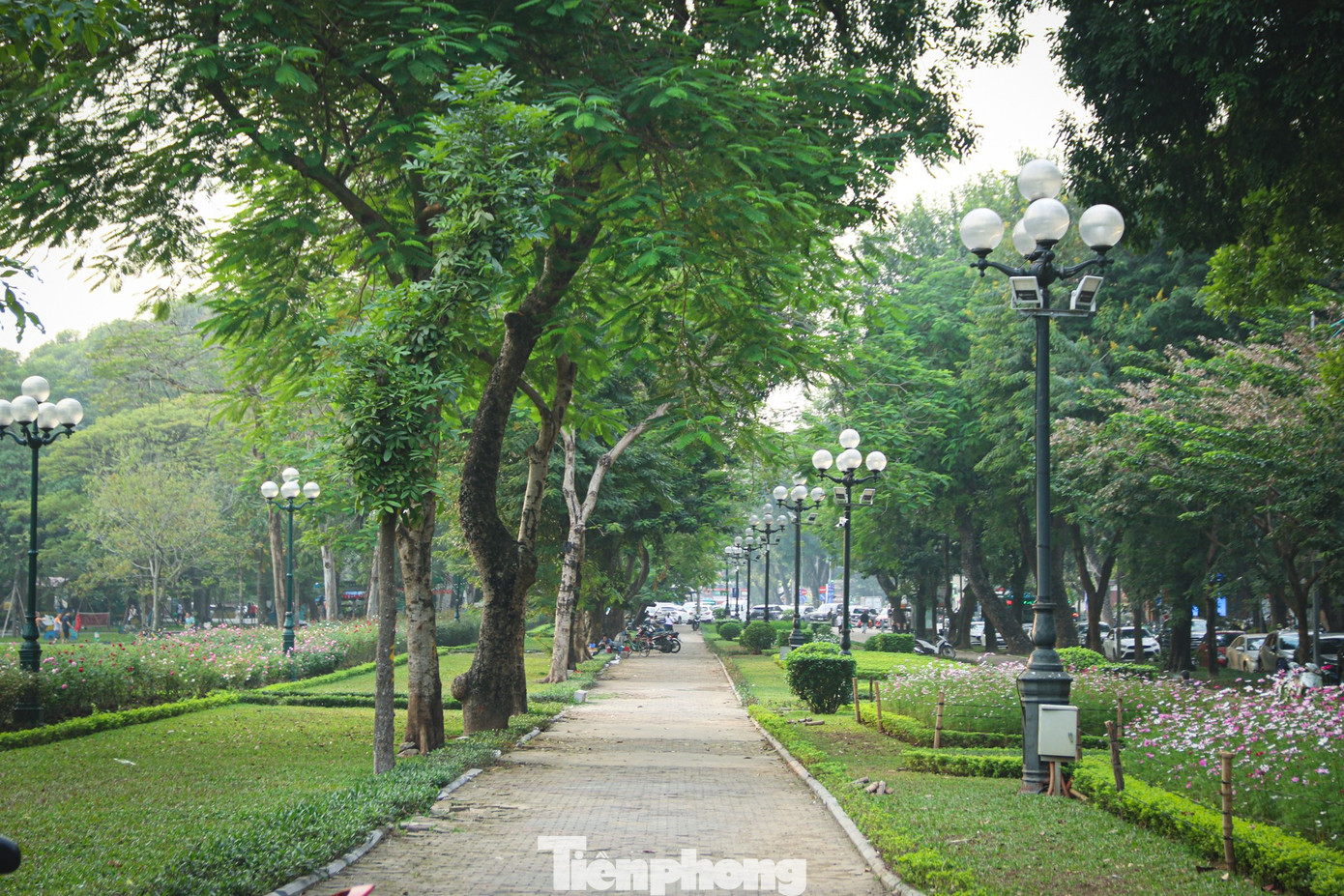 Loạt công viên Hà Nội 'lột xác' sau chỉnh trang - Ảnh 1