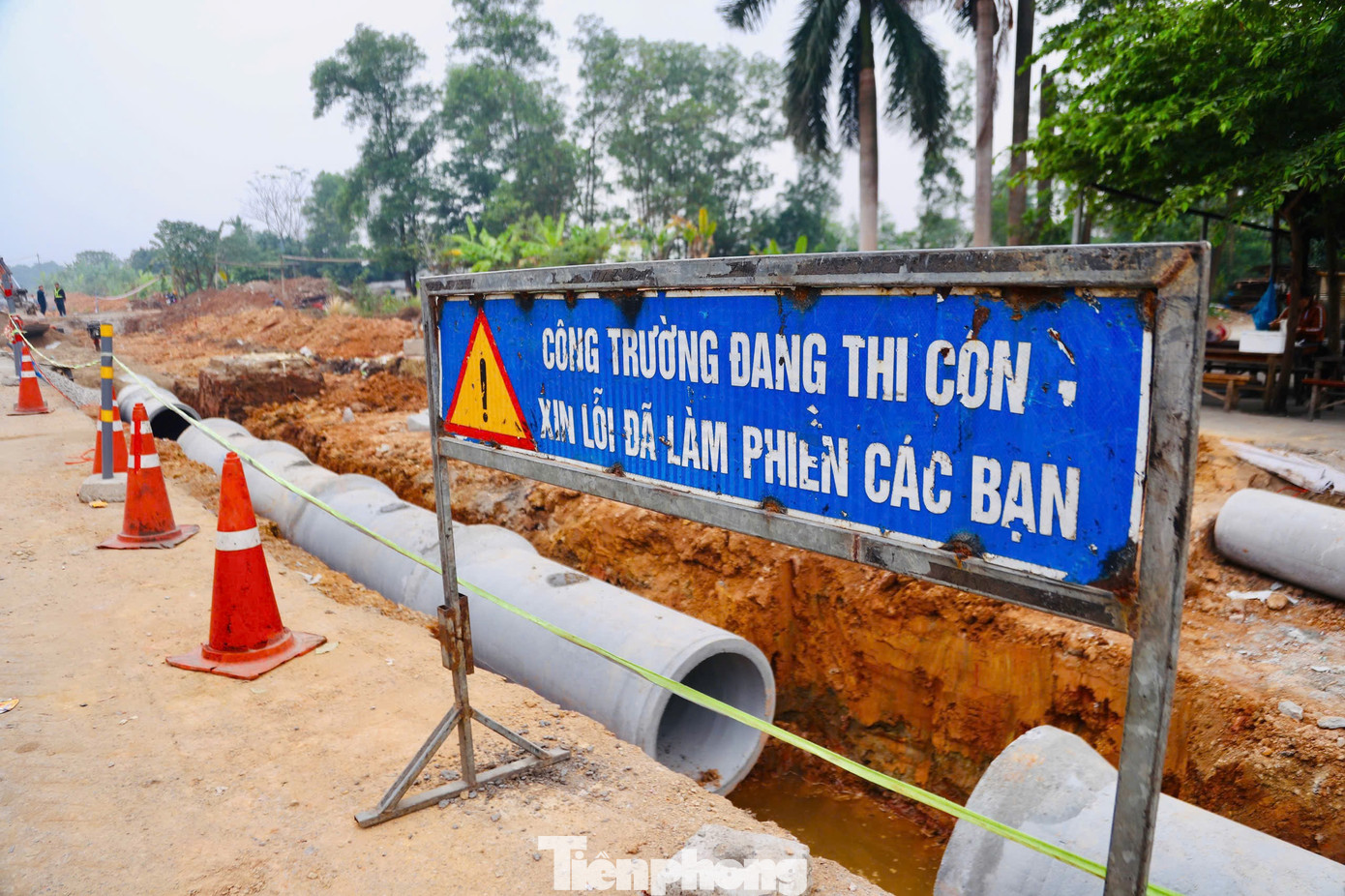 Hối hả thi công nút giao Quốc lộ 2 - Nội Bài - Lào Cai - Ảnh 5