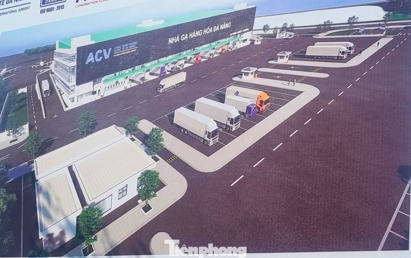 Sân bay Đà Nẵng có ga hàng hóa xanh - thông minh, công suất 100.000 tấn/năm - Ảnh 3