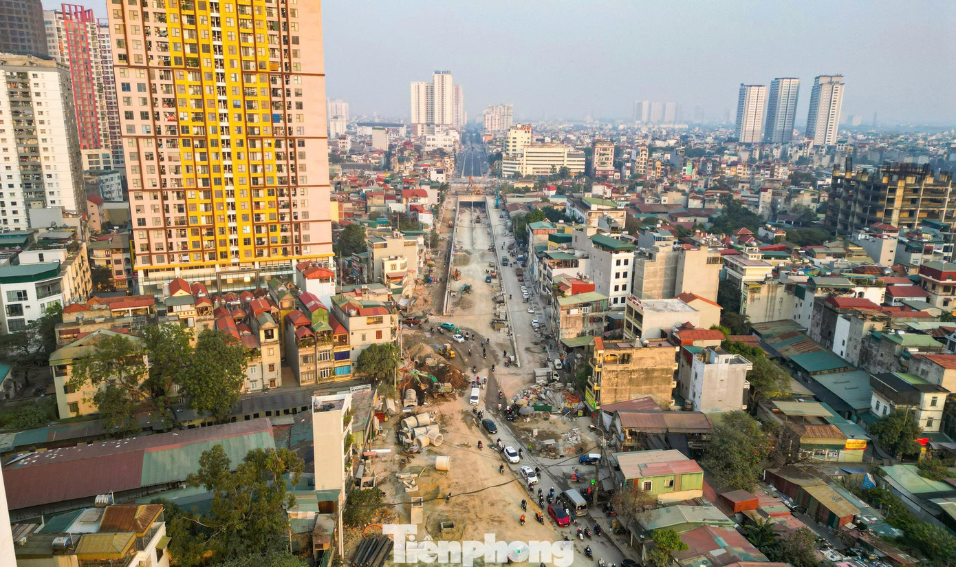 Diện mạo hầm chui 778 tỷ đồng ở cửa ngõ Hà Nội trước ngày về đích - Ảnh 9