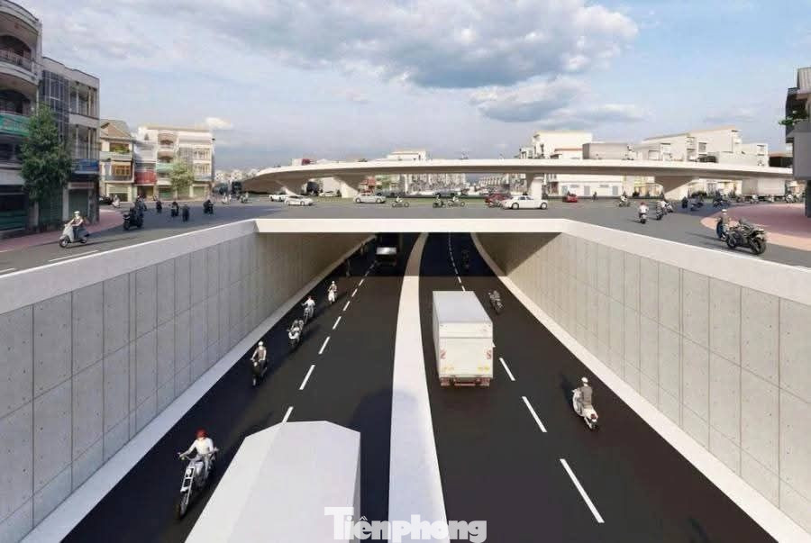 Bắt đầu thi công hầm chui đầu tiên trên Quốc lộ 13, tài xế lưu ý lộ trình vê Tây Nguyên, miền Tây - Ảnh 13