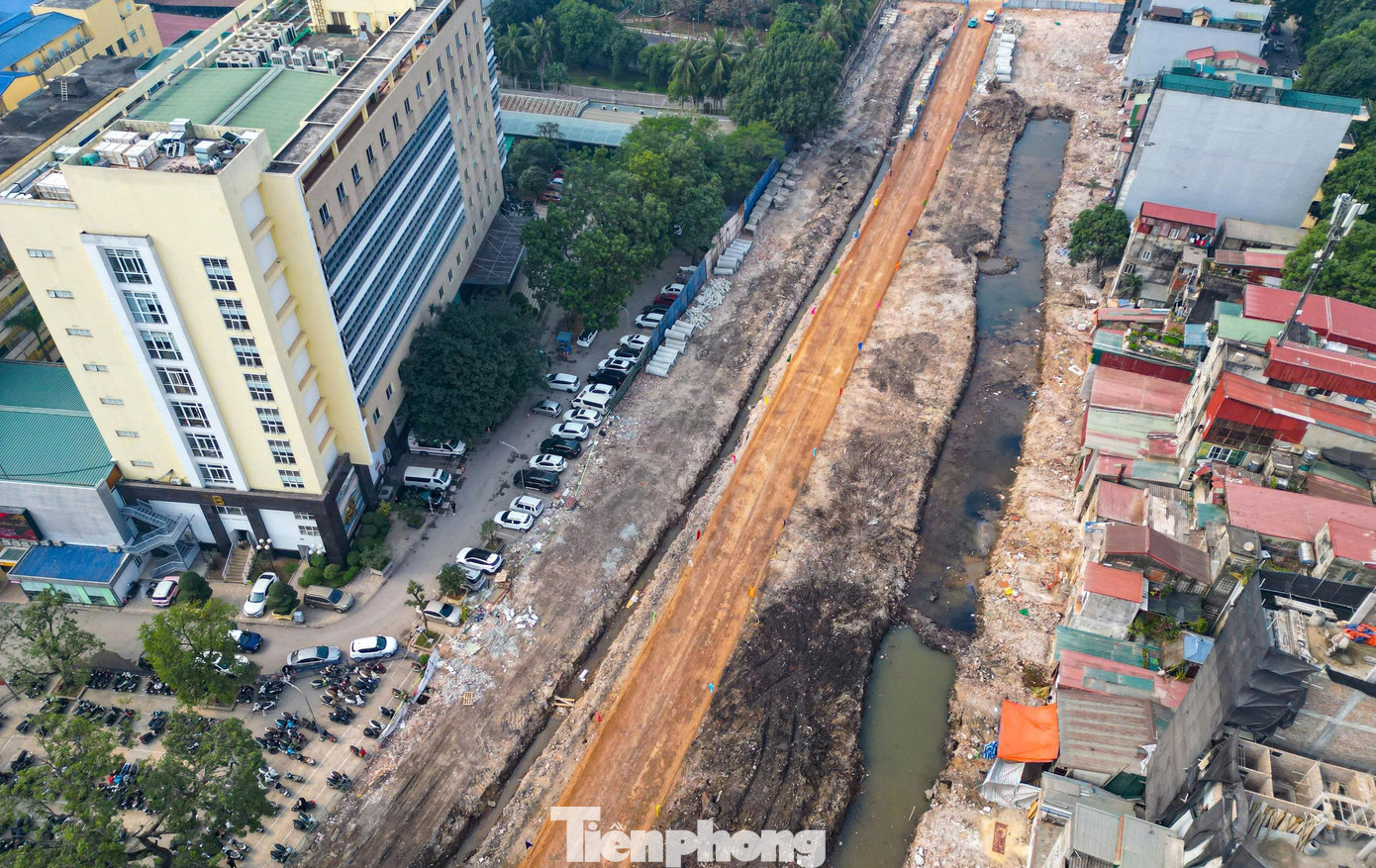 Toàn cảnh tuyến Vành đai 1 đoạn Hoàng Cầu – Voi Phục ngày thông xe kỹ thuật - Ảnh 9