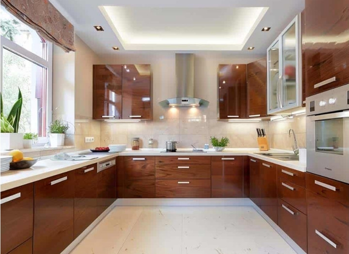 Mẫu tủ bếp chữ U độc đáo được ưa chuộng hiện nay - Ảnh 5