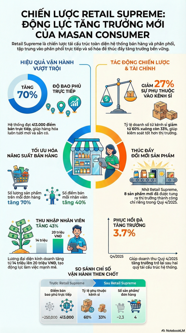 Masan Consumer: Chiến lược Retail Supreme bắt đầu mang về kết quả, doanh thu và lợi nhuận quay trở lại chu kỳ tăng trưởng manh mẽ từ 2026 - Ảnh 4