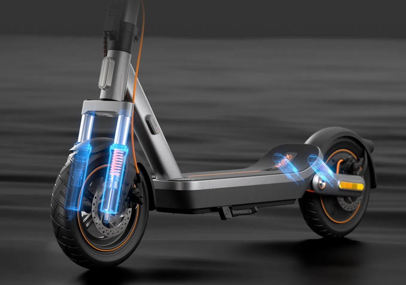 Xiaomi bán xe Scooter chạy 70km/lần sạc, có Apple Find My, giảm xóc xịn, thiết kế gập gọn - Ảnh 2