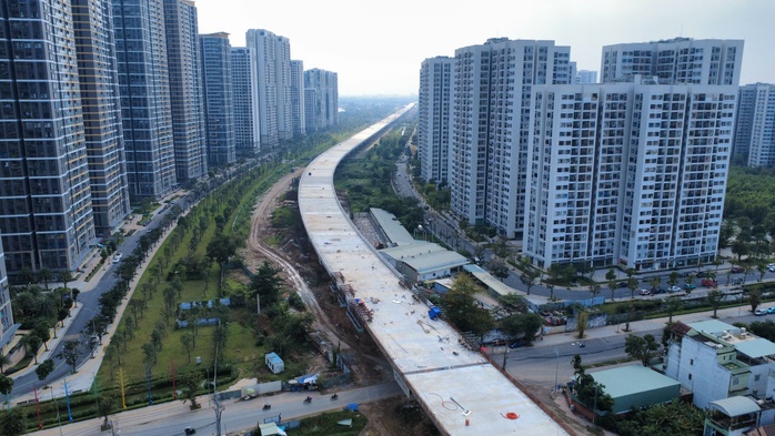 Hơn 300 công nhân “ăn Tết” trên công trường Vành đai 3 - Ảnh 1