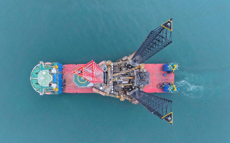 Hành trình 2 tháng rẽ sóng, vượt đại dương để hồi hương của giàn khoan tự nâng hiện đại bậc nhất Việt Nam - Ảnh 1