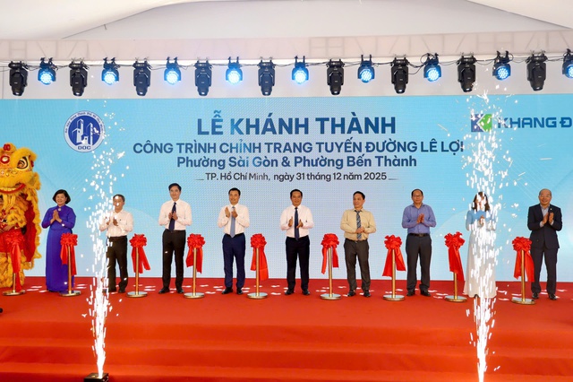 TPHCM: Khánh thành công trình tiêu biểu của sự phối hợp "ba nhà" - Ảnh 4