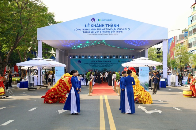 TPHCM: Khánh thành công trình tiêu biểu của sự phối hợp "ba nhà" - Ảnh 1