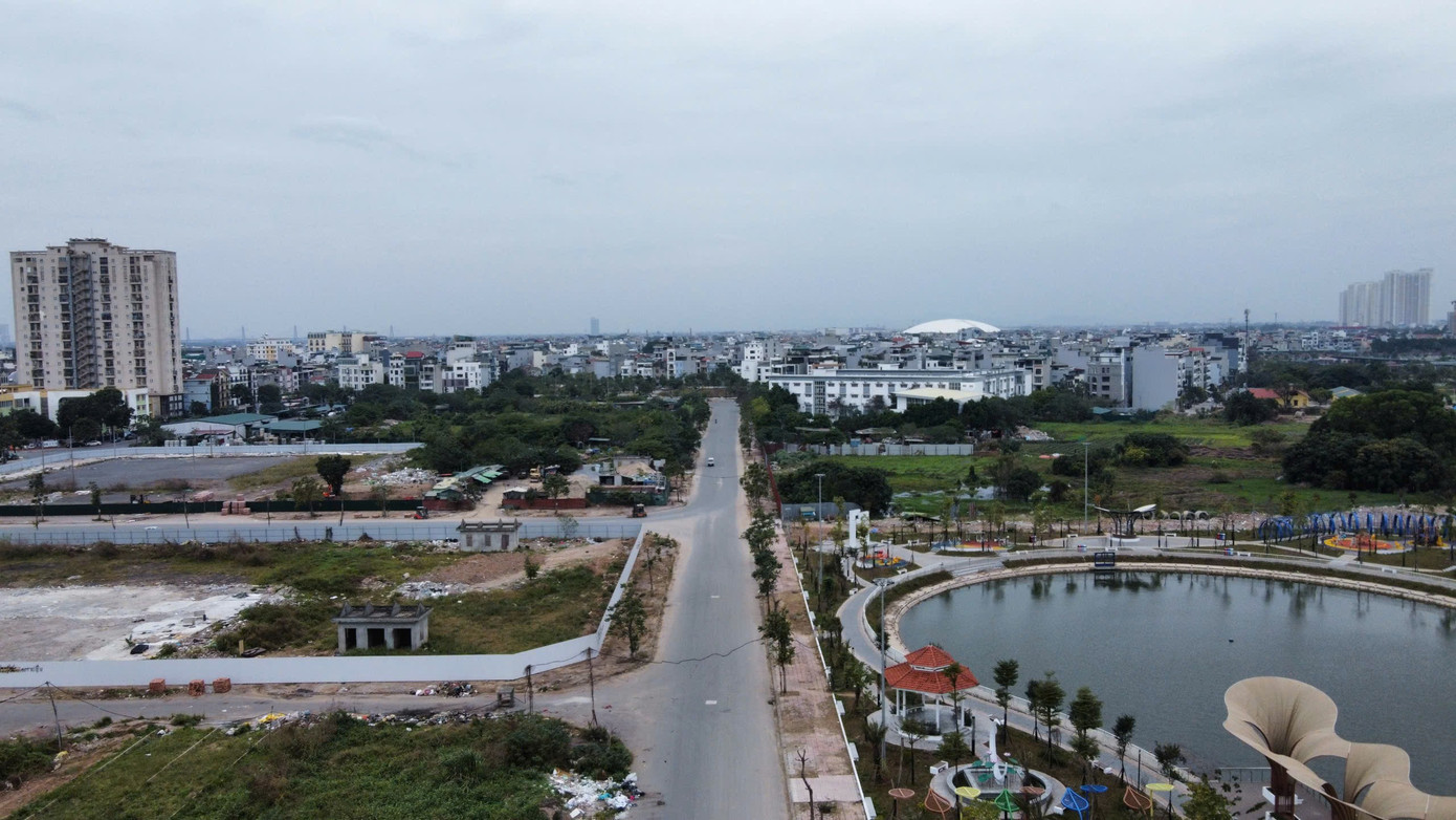 Cảnh khu đất 'view' công viên, hồ điều hòa ở Hà Nội sắp xây 450 căn hộ NƠXH - Ảnh 9
