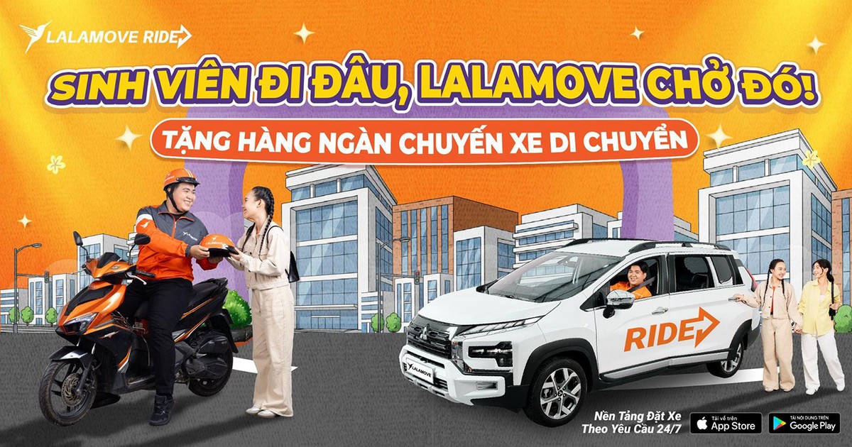 Lalamove tặng hàng ngàn chuyến di chuyển cho sinh viên dịp Tết