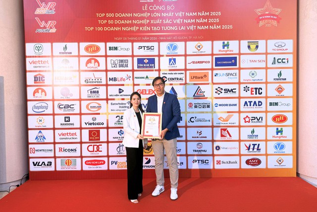 Handong E&C được vinh danh Top 100 Doanh nghiệp kiến tạo tương lai Việt Nam 2025 - Ảnh 4