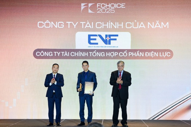 EVF được vinh danh ‘Công ty tài chính của năm’ tại FChoice 2025 - Ảnh 1