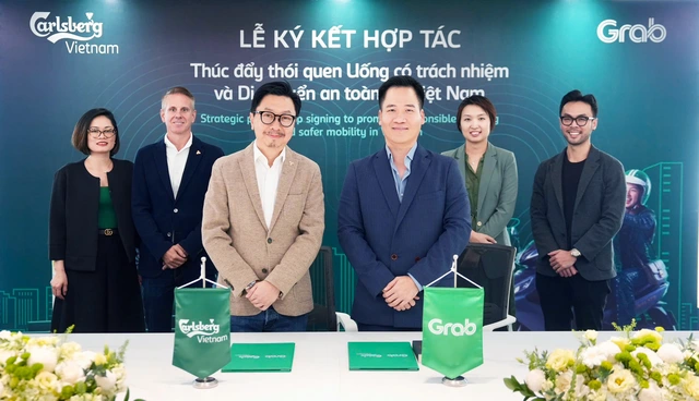 Carlsberg Việt Nam - Grab thúc đẩy thói quen uống có trách nhiệm, di chuyển an toàn - Ảnh 1
