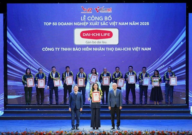 Dai-ichi Life Việt Nam đạt ‘Top 500 Doanh nghiệp lớn nhất Việt Nam’ 10 năm liên tiếp - Ảnh 2