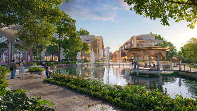 Dấu ấn Art-Urban trong nghệ thuật thiết kế cảnh quan Essensia Broadway - Ảnh 4