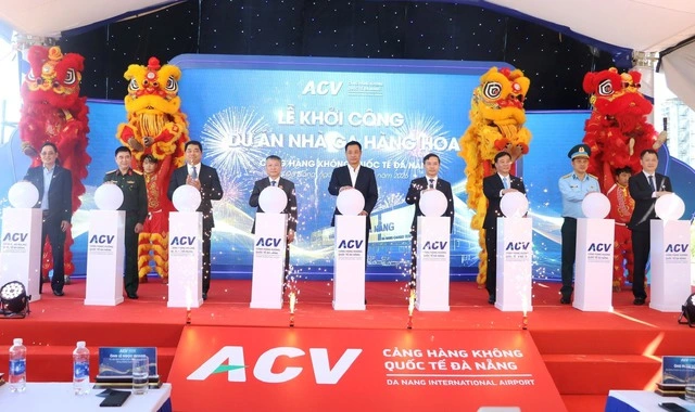 Cảng hàng không quốc tế Đà Nẵng khởi công Nhà ga hàng hóa 361 tỉ đồng - Ảnh 1