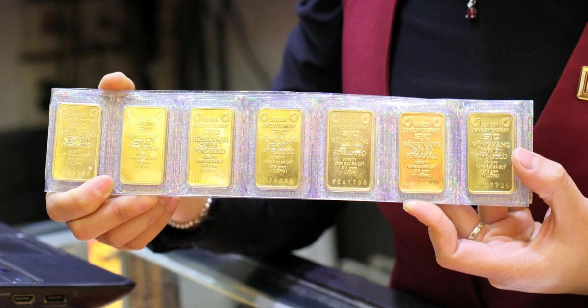 Giá vàng hôm nay 26.1.2026: Vàng SJC tăng thêm 3 triệu đồng/lượng
