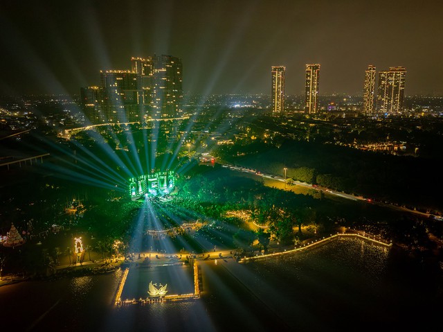 Chào năm mới giữa xanh tươi tại đại nhạc hội countdown 2026 khắp ba miền của Ecopark - Ảnh 3