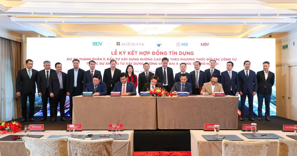 Agribank làm đầu mối thu xếp khoản tín dụng cho dự án Vành đai 4 - Vùng thủ đô Hà Nội
