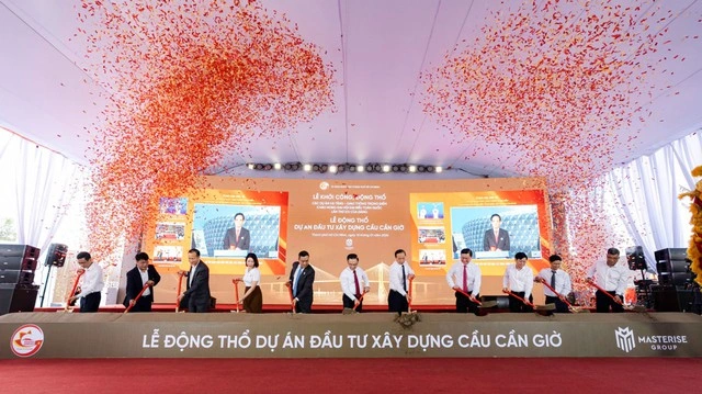 Chính thức động thổ hai dự án trọng điểm: Cầu Phú Mỹ 2 và Cầu Cần Giờ - Ảnh 1