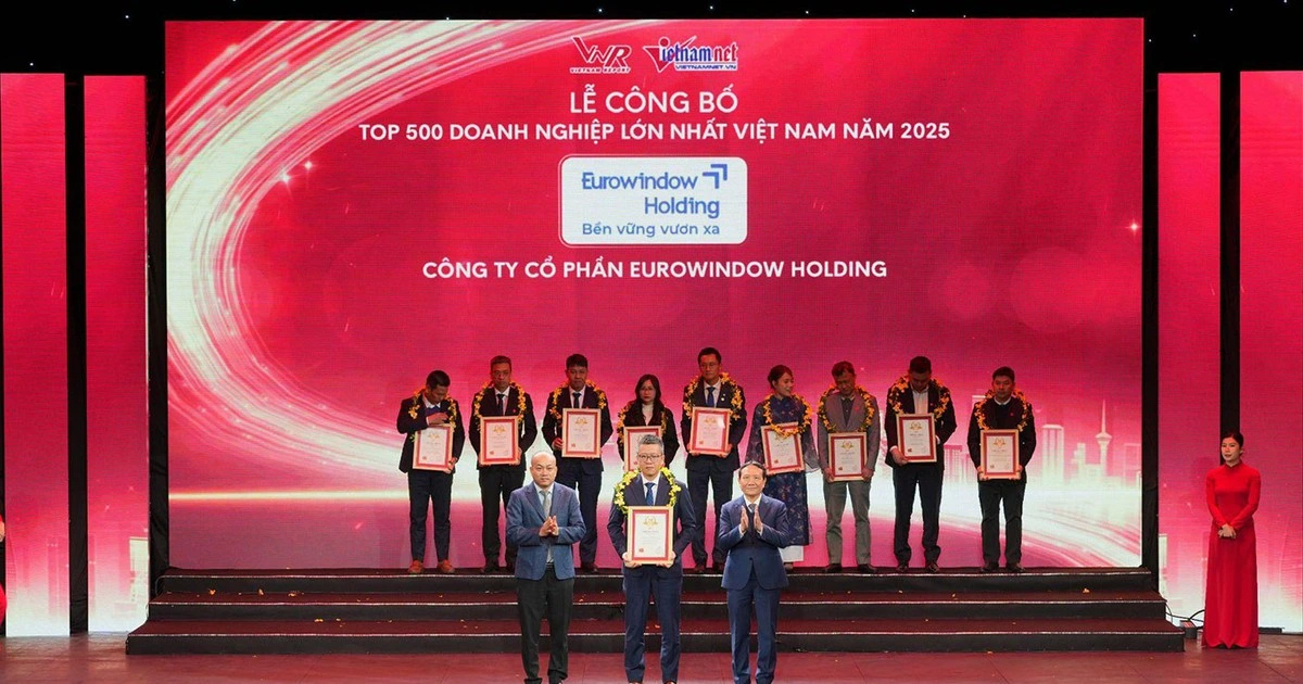 VNR500 năm 2025 - Dấu ấn sinh thái Eurowindow Holding