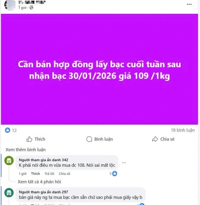 Rủi ro cực lớn khi mua bán bạc trên giấy tại 'chợ đen' - Ảnh 2