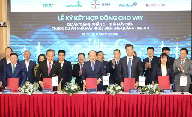 4 ngân hàng 'hùn' tiền cho EVN vay làm nhà máy điện khí 2,1 tỉ USD - Ảnh 1