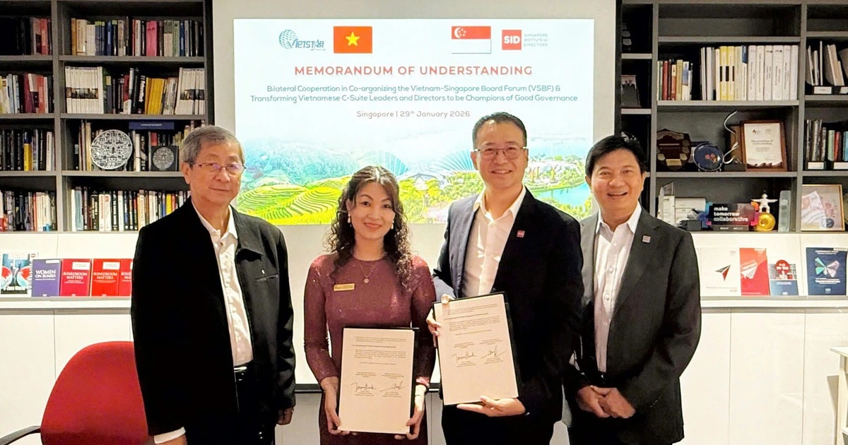 Sắp diễn ra Diễn đàn Quản trị Cấp cao Việt Nam – Singapore (VSBF)