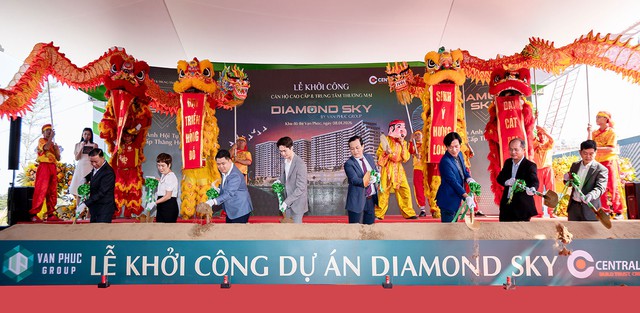 Van Phuc Group khởi công phần hầm Diamond Sky: dấu ấn “thần tốc” biểu tượng sống mới - Ảnh 1