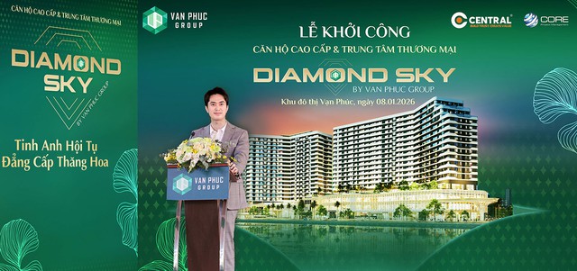Van Phuc Group khởi công phần hầm Diamond Sky: dấu ấn “thần tốc” biểu tượng sống mới - Ảnh 3