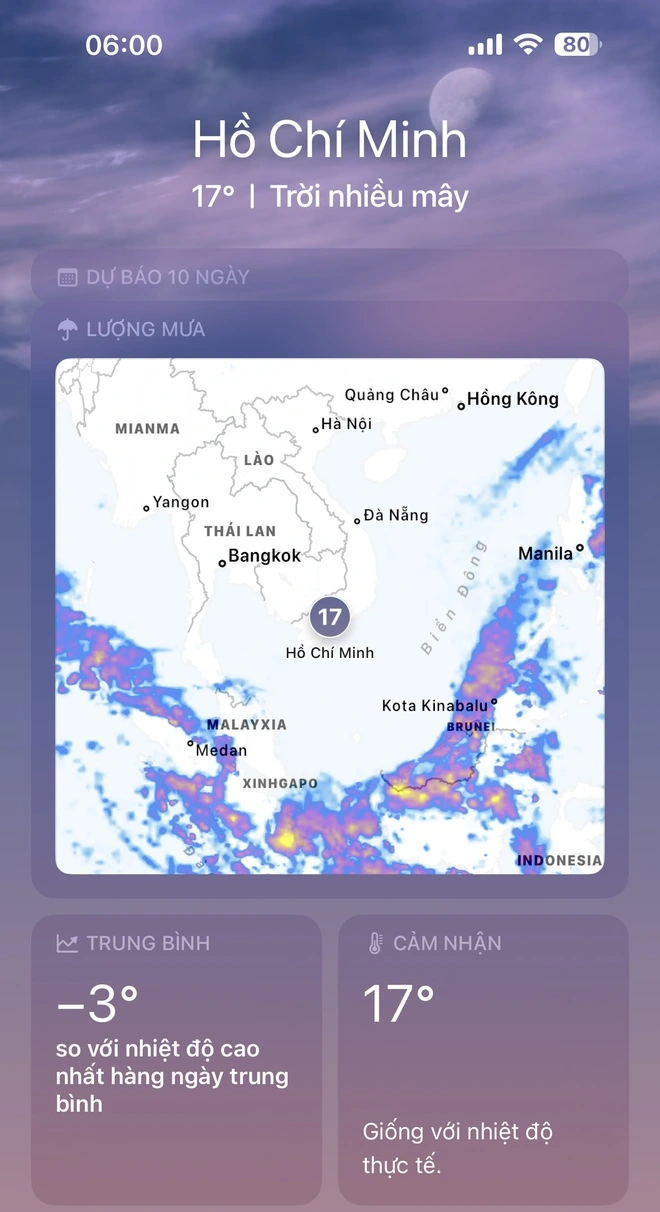 Sáng nay, nhiệt độ ở TP.HCM xuống 17 độ C - Ảnh 3