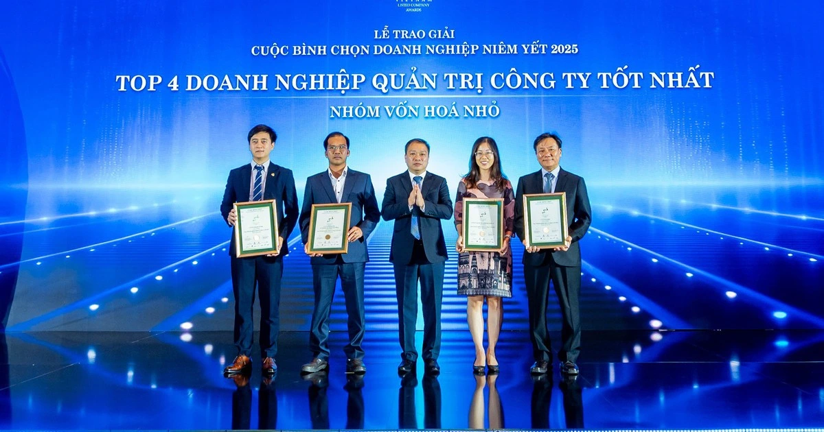 Công ty LBM được vinh danh Doanh nghiệp niêm yết xuất sắc 2025