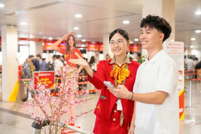 Vietjet tăng gần 1.800 chuyến bay phục vụ cao điểm Tết Bính Ngọ 2026 - Ảnh 1