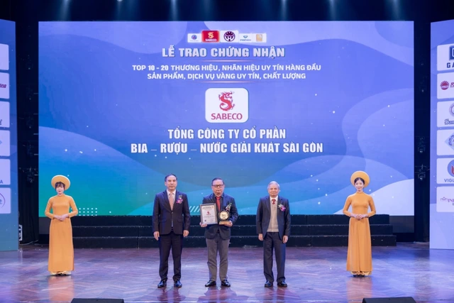 Bia Saigon Special đạt 'Top 10 Sản phẩm vàng uy tín, chất lượng Việt Nam 2025' - Ảnh 1