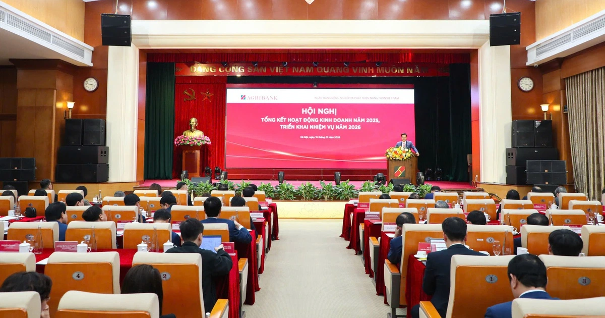 Agribank tổ chức Hội nghị tổng kết hoạt động kinh doanh năm 2025, triển khai nhiệm vụ năm 2026
