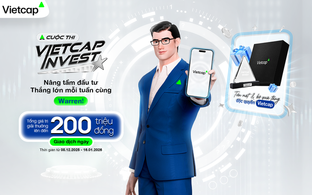 Tuần cuối chiến thắng các giải thưởng lên đến 200 triệu tại Vietcap Invest - Ảnh 1